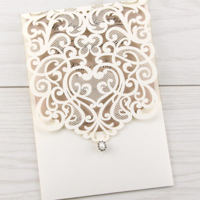 Josephine Laser Cut Wedding Invitation