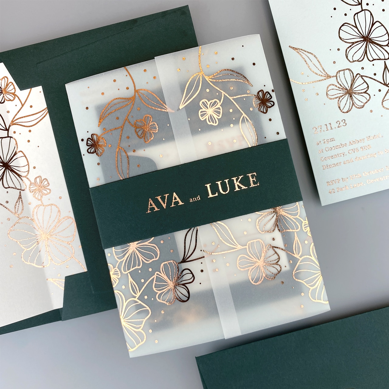 Create and print invitations