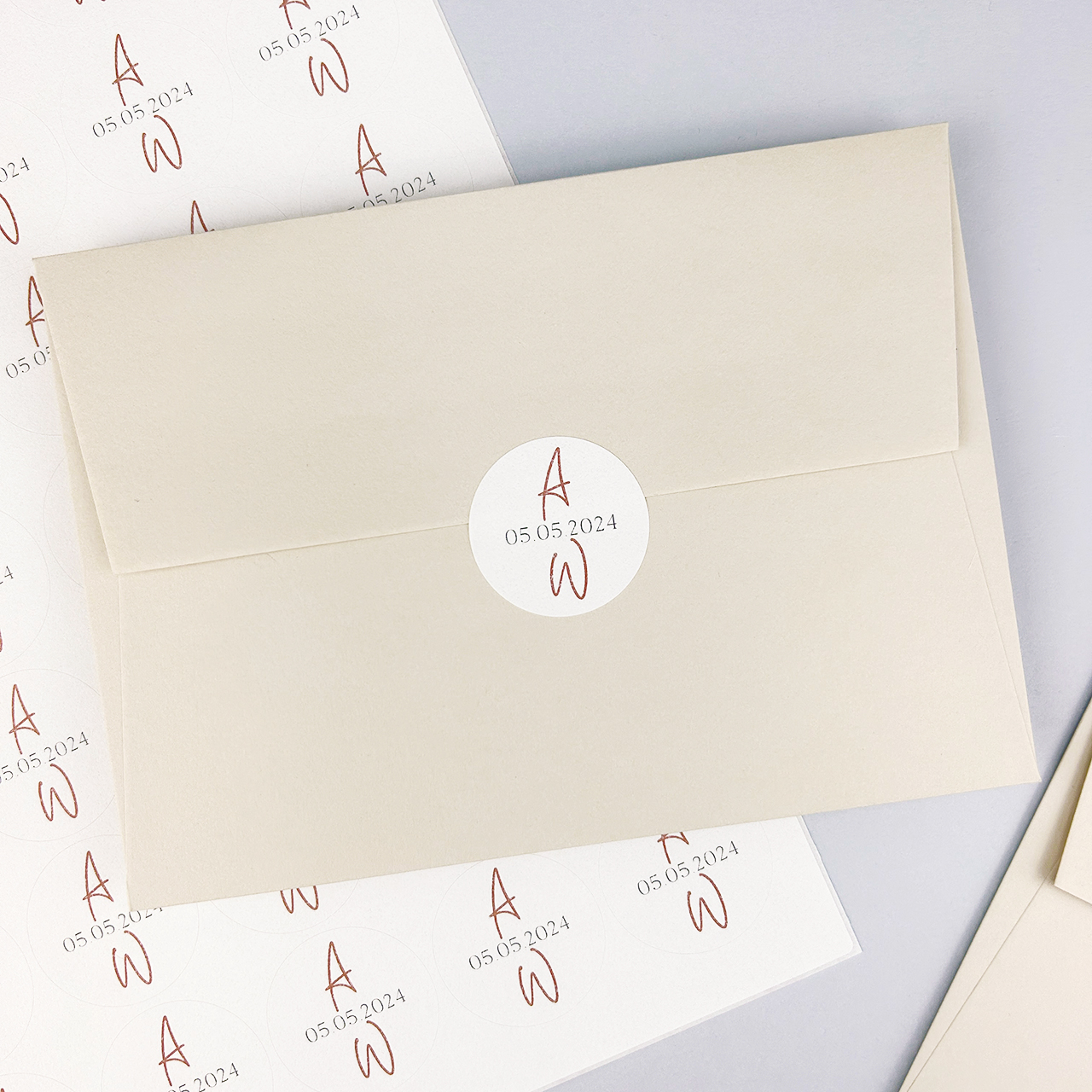 Envelope Seal Stickers Archives - Pure Invitation Wedding Invites