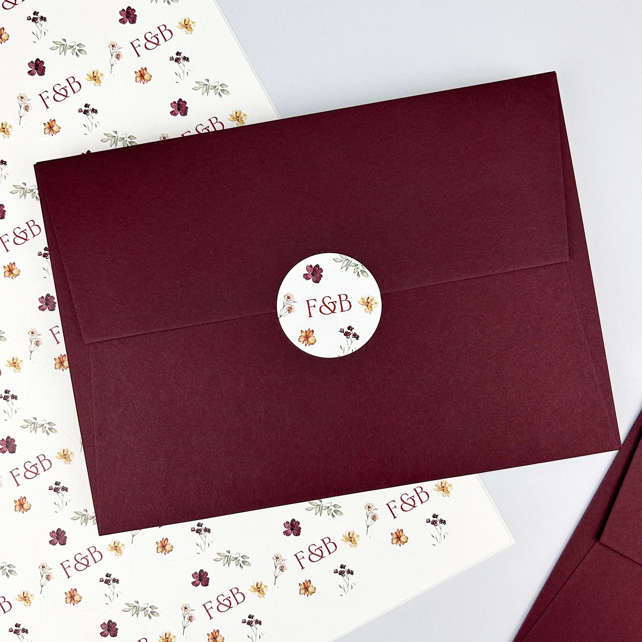 Florence Envelope Seal Stickers - Pure Invitation Wedding Invites